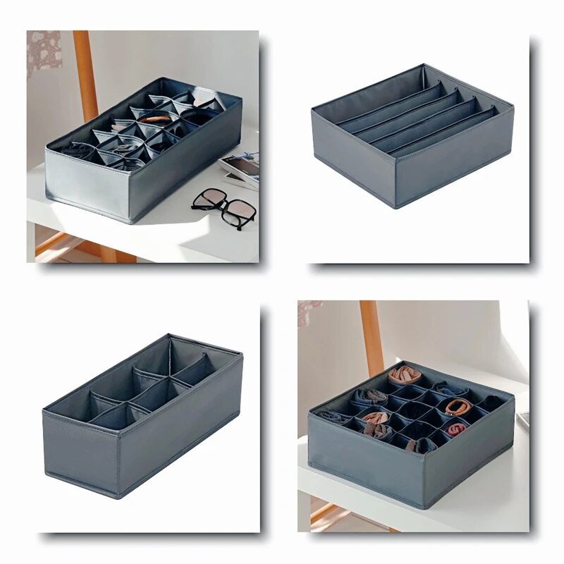 Sock Organizer Tray - Boîte de rangement de sous-vêtements en