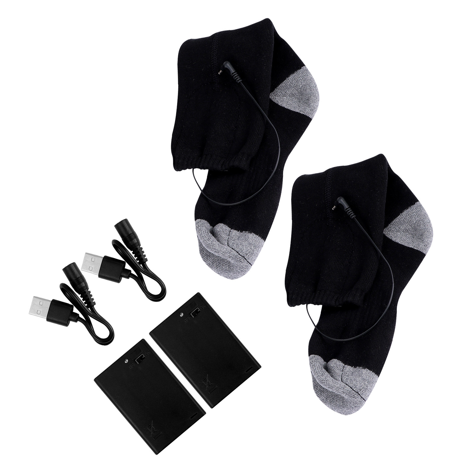 Thermal Sock Winter - 1 paire de chaussettes chauffantes USB,