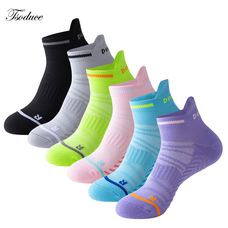 Athletic Sock Cushion - Chaussettes de cheville athlétiques rembourrées, talon