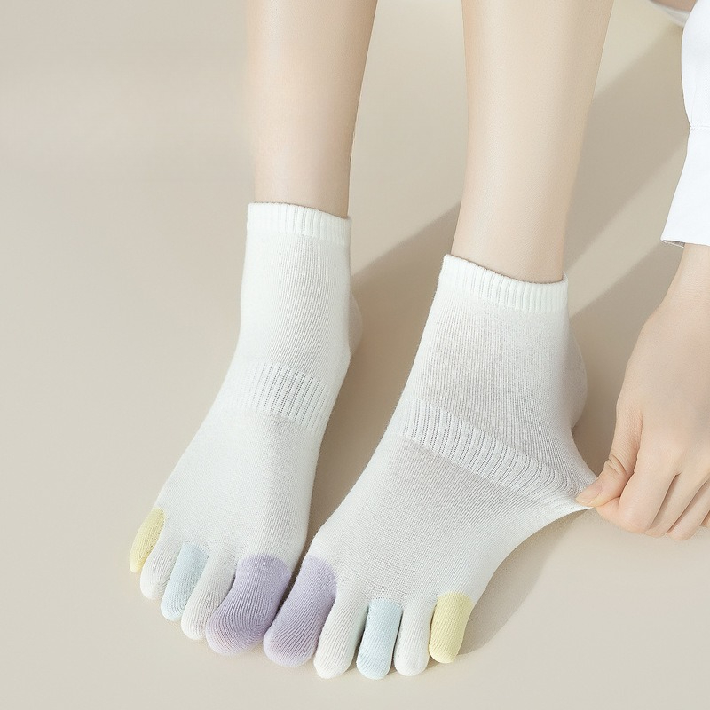 6 paires d'été mince respirant - Toe Sock Split avis et prix