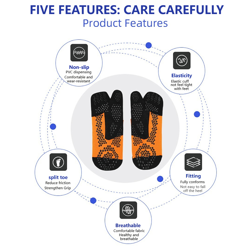 LOOGDEEL Chaussettes de course - Toe Sock Split avis et prix