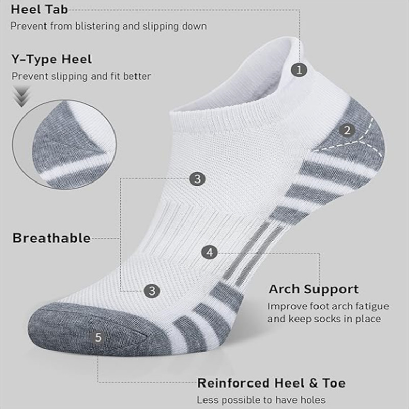 6/24 paires de chaussettes de  - Athletic Sock Cushion avis et prix