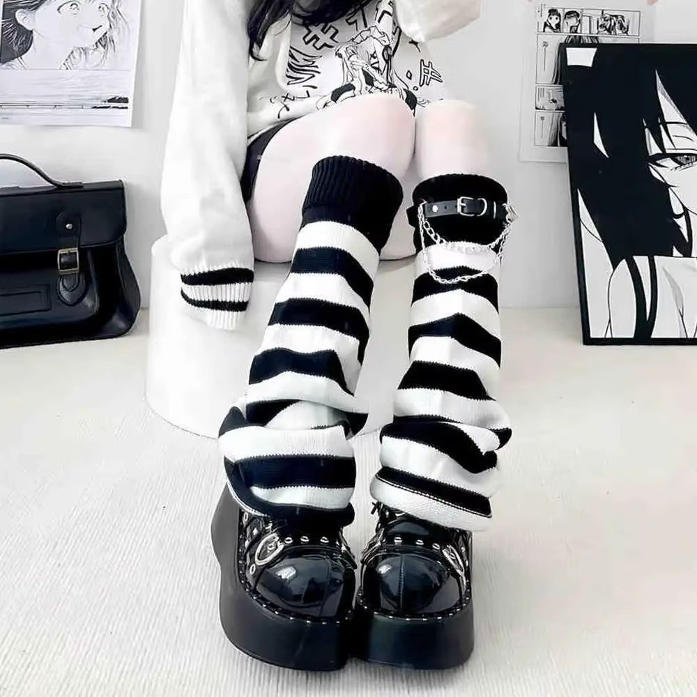 Guêtres en tricot gothiques Ha - Boot Sock Slouchy avis et prix