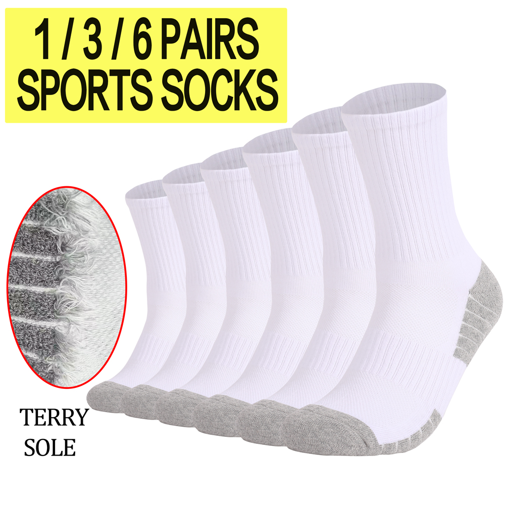 1/3/6 paires de chaussettes de - Athletic Sock Cushion avis et prix