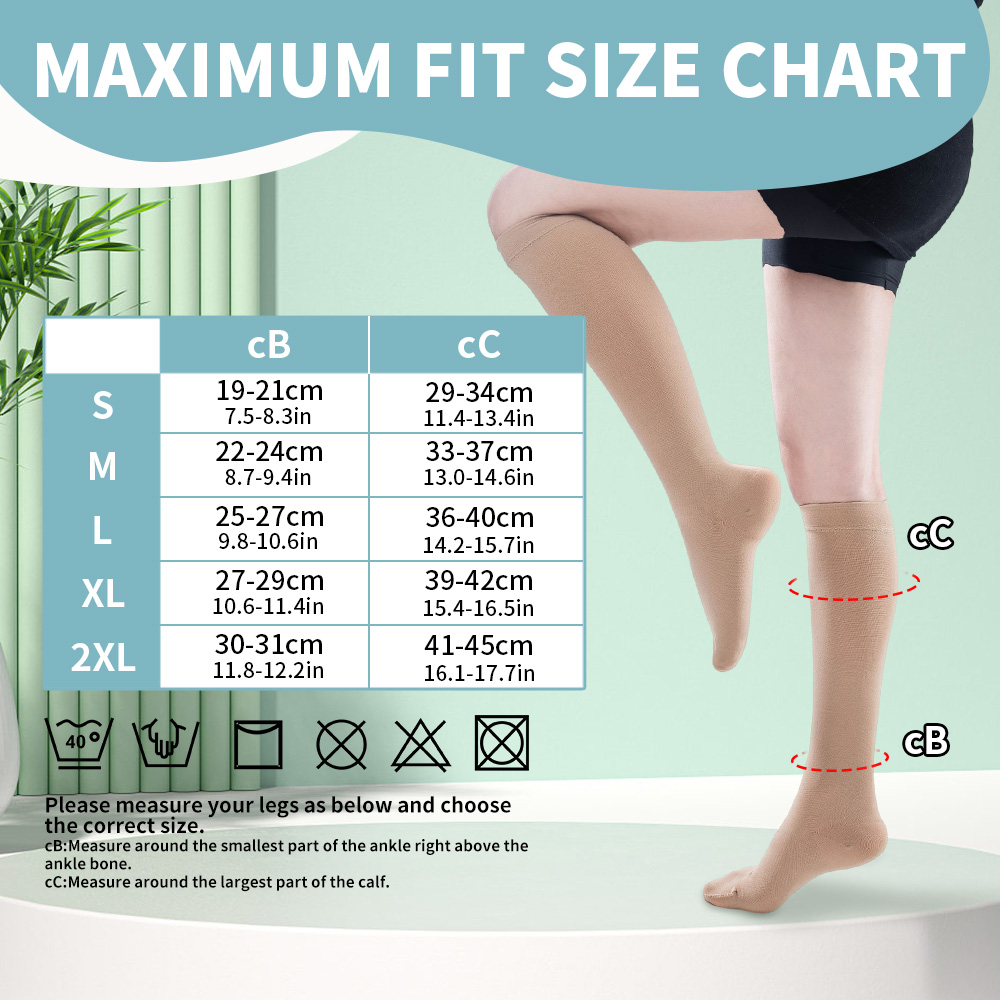 Legbeauty 23-32mmHg chaussette - Compression Sock Medical avis et prix