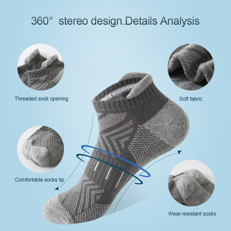 6 paires de chaussettes de spo - Athletic Sock Cushion avis et prix